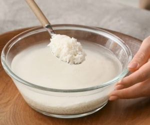 مواد مغذی موجود در آب برنج