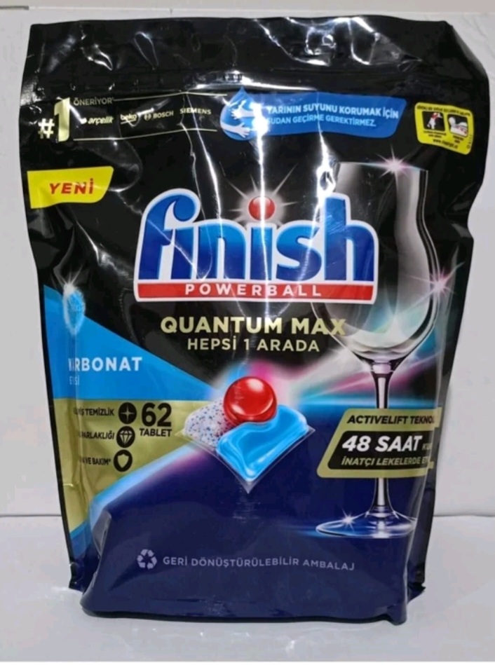 قرص ماشینظرفشویی ۶۲ عددی مکس